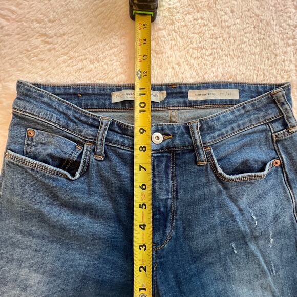 Anthropologie Pilcro & the Letter Press Women’s Slim Boyfriend Denim Jeans Sz 27 - Picture 7 of 9